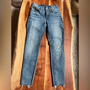 Lucky Brand jeans mid-rise skinny Ava size 2/26 Ankle